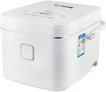 Home 3L Multifunctional Rice Cooker - 550W Touch Panel Pressure Cooker Smart CookwareWhite