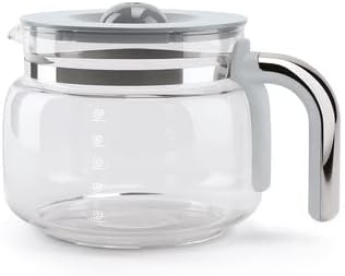 Smeg 50's Retro Drip Coffee Maker with Extra Glass Carafe (Cream)
