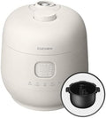 CUCHEN CRH-TWK0640WUS | IH Heating | Induction Heating Dual Pressure Rice Cooker | 6 Person 1.5Quarts | 6 Cup (Uncooked) | Non-stick Coating | Stainless Cover | High/Non-Pressure | Easy Open Handle |