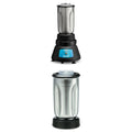 Bundle of Waring Countertop Bar Blender BevBasix™ Light Duty with 32 oz Stainless Steel Container + Waring Commercial CAC37 Complete Stainless Steel Container with Blade and Lid 32-OunceSilver
