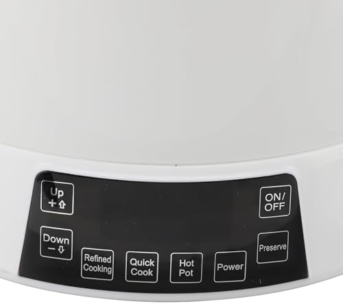 Electric Rice Cooker Rice Cooker with 12H Timed Reserve Lifting Fast Cooking for Cooking Rice (US Plug 110V)