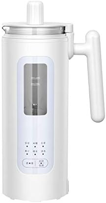 Soymilk Machine Soy Milk Maker Automatic Portable Electric Heating SOYA-Bean Milk Stir Rice Paste Maker Filter-Free 350ml(Black)