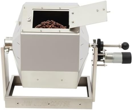 Coffee Bean Roaster 14.5L/3.83Gal Coffee Bean Baker Peanut Roaster with a Speed Controller for 0.04in Coffee Beans Peanuts Nuts Soybeans Gas Stoves