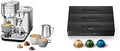 Nespresso Vertuo Creatista Coffee and Espresso Maker by Breville Brushed Stainless Steel Capsules Vertuo Line
