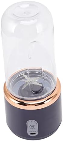 USB Size Blender 300ml Baby Food Shakes Food Processor Portable Blender with Lid for Travel and Outdoor