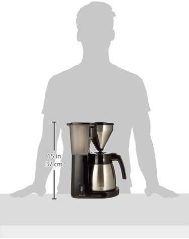 Melitta coffee makerEasy Top Thermo LKT-1001 (Black)【Japan Domestic genuine products】