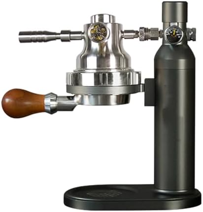 Pneumatic Espresso Coffee Machine Manual Espresso Machines With Pressure Gauge Adjustable Bracket Fast Exhaust