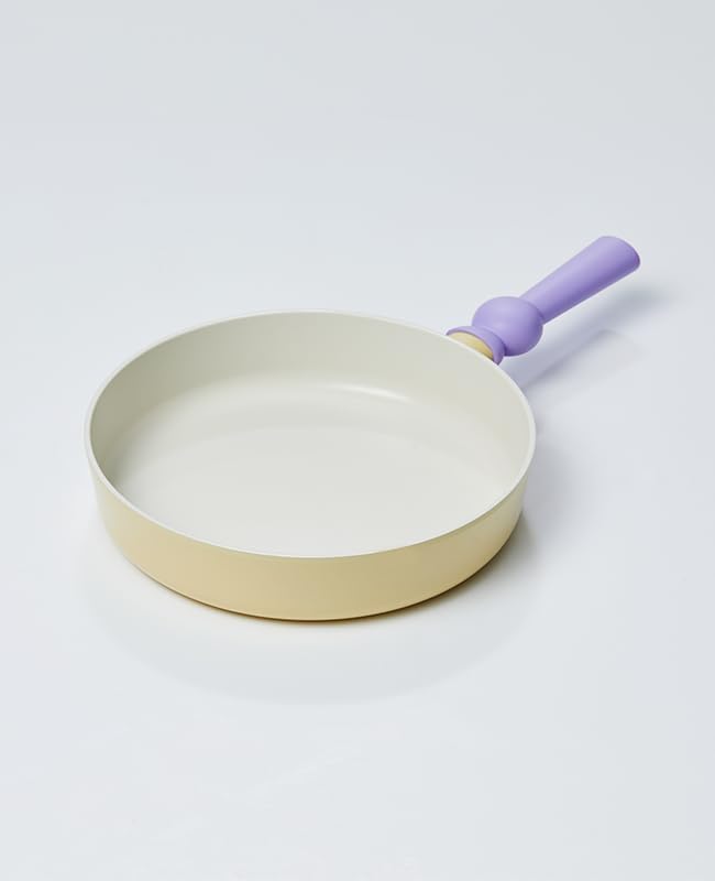 Neoflam Better Finger Cookware Set - Yellow 3-Piece Ceramic Coating Kitchen Pot and Pan