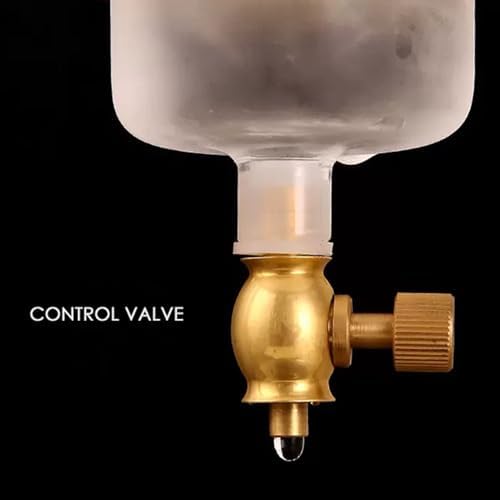 Cold Brew Drip Tower Ice Coffee Cold Brew Maker Cold Brew Drip Tower Stainless Steel Stand DIY Ice Coffee Brew Tower Detachable Glass Cold Brew Maker Coffee Lover Gift
