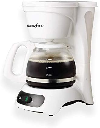 EUROSTAR ECM622W 4-Cup Coffeemaker White