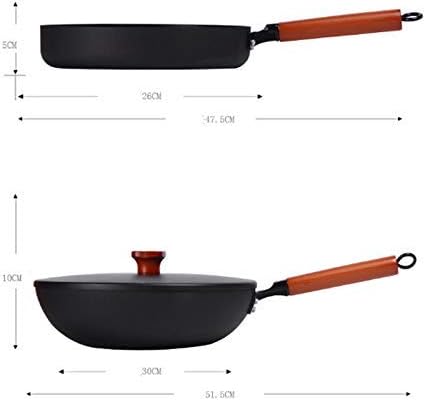 Cookware Set Soup Pot Frying Pan Wok Milk Pot Kitchen Cooking Pot Set Induction Cooker Saucepan Casserole Hotpot