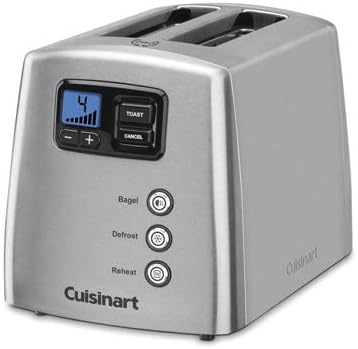 Cuisinart CPT-420 Touch to Toast Leverless 2-Slice Toaster Brushed Stainless Steel