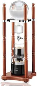 Cold Brew Drip TowerDrip Tower Coffee Maker Ice Drip Cold Brew Drip Coffee PotMakes 6-8 Cupsfor Office