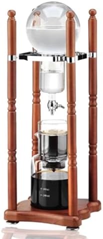 Cold Brew Drip TowerDrip Tower Coffee Maker Ice Drip Cold Brew Drip Coffee PotMakes 6-8 Cupsfor Office
