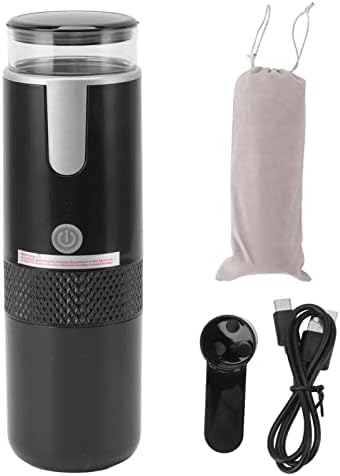 Yosoo 1pc Electric Espresso Machine Portable Classic Travel Coffee Maker Compatible with Capsules Coffee Maker for Home Kitchen and Office Use