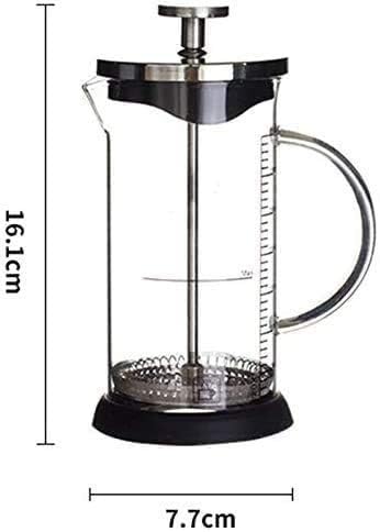 French Press Coffee Maker (34 oz) 304 Stainless Steel Coffee Press with Filter Screens Durable Easy Clean Heat Resistant Borosilicate Glass - 100% BPA Free