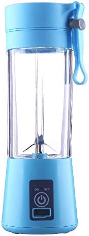 Touch of Smart 13-Ounce USB-Rechargeable Fruit Blender - Blue