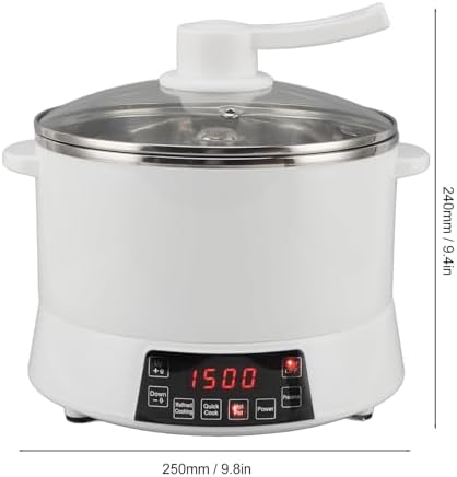 Electric Rice Cooker Rice Cooker with 12H Timed Reserve Lifting Fast Cooking for Cooking Rice (US Plug 110V)