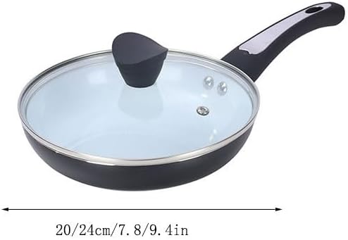 Easy to clean Aluminum Alloy Three Piece Cookware Set Non Stick Saucepan Frying Pan Gift Kitchen