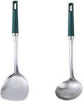 Stainless Steel Spatula Soup Ladle Frying Frying Spatula Cooking Cookware Set Kitchen Household