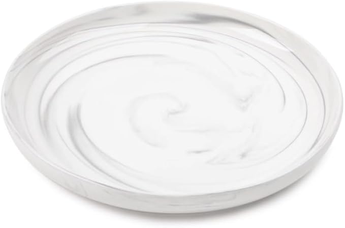 Dinnerware Marble Stoneware 12 Piece Set Dinnerware Set Round Dish Set Tableware Combination