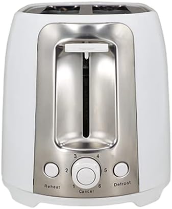 EUROSTAR ET752W 2-Slice Extra Wide-Slot Toaster White
