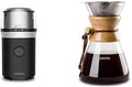 COSORI Pour Over Coffee Maker with Double-Layer Stainless Steel Filter and Coffee Grinder Electric for Coffee beans Spices