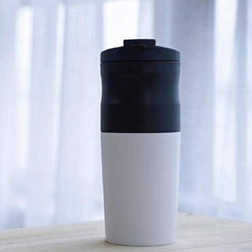 Portable Coffee Maker 3 in 1 Coffee Grinder Electric Coffee Filter Coffee Cup Drip Coffee Machine Coffee Dripper Set for Home (Black) (Black)