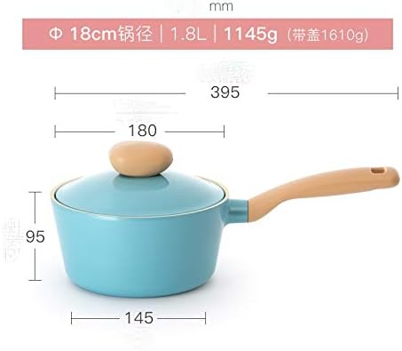Ceramic Wok Milk Pot Soup Pot Cookware Set Kitchenware Set Non-Stick Cookware Set Cookware Set (B Variety Pack)