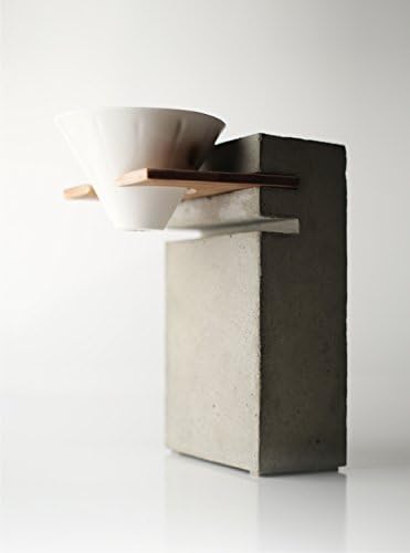 [ bi.du.haev ] biduhaevBASI Coffee Stand Hot Brew Coffee Dripper/Maker Extrusive Rock/Concrete
