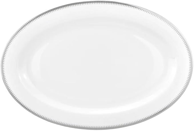 Sherry Collection GP5669P-57 57-Piece Bone China Dinnerware Set Super White Luxury Fine China Service for 8 Elegant Gift Boxed Dinner Set with Plates Cups Saucers Teapot Dishwasher Safe