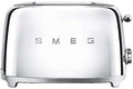 Smeg TSF01SSUS 50's Retro Style Aesthetic 2 Slice Toaster Chrome (Renewed)