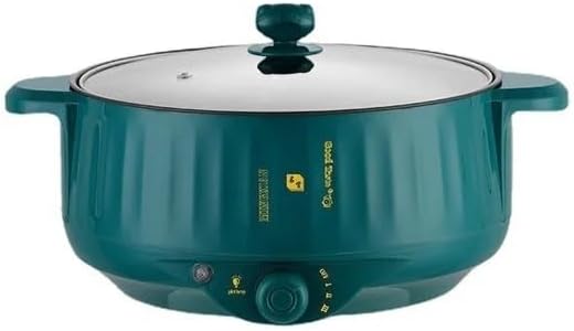 GRFIT Electric Rice Cooker Multifunctional Pan Non-stick Cookware Hotpot for Kitchen Soup MultiCooker Cooking (Color : Single Size : 28cm) jinyi2016SHOP-1998