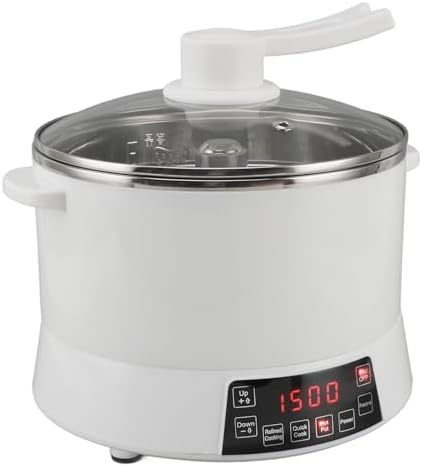 Electric Rice Cooker Rice Cooker with 12H Timed Reserve Lifting Fast Cooking for Cooking Rice (US Plug 110V)