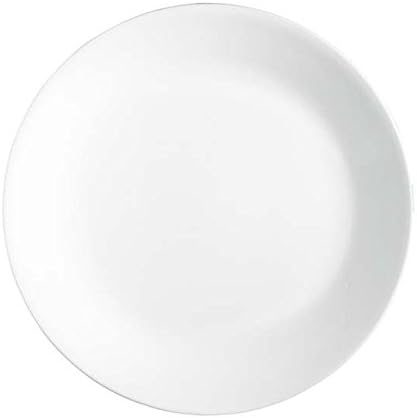 Corelle 3120AB Vitrelle Glass 12-Piece Winter Frost Chip and Break Resistant Dinner Set White