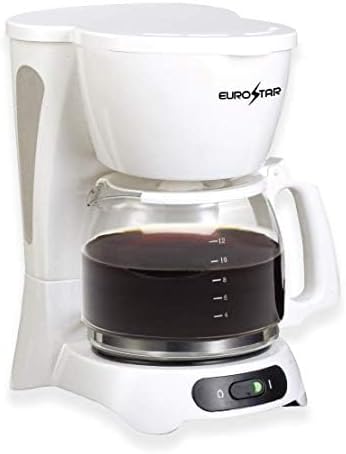EUROSTAR ECM642W 12-Cup Coffee Maker White