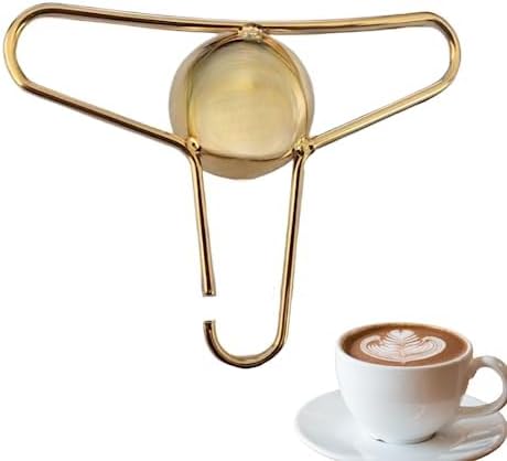 Coffee Alive Plated 24 Karat Gold Blanching Tool: Enhance Your Coffee Flavor with This Simple and Effective Tool