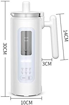 Soymilk Machine Soy Milk Maker Automatic Portable Electric Heating SOYA-Bean Milk Stir Rice Paste Maker Filter-Free 350ml(Black-JoJo's Bizarre Adventure1)