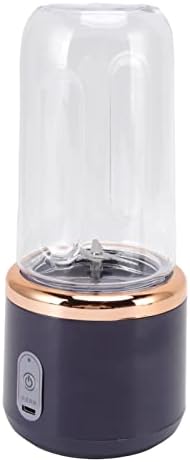USB Size Blender 300ml Baby Food Shakes Food Processor Portable Blender with Lid for Travel and Outdoor