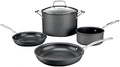 Cuisinart Chef's Classic Non-Stick Quantanium Hard Anodized 5 Piece Cookware Pots Pan Set