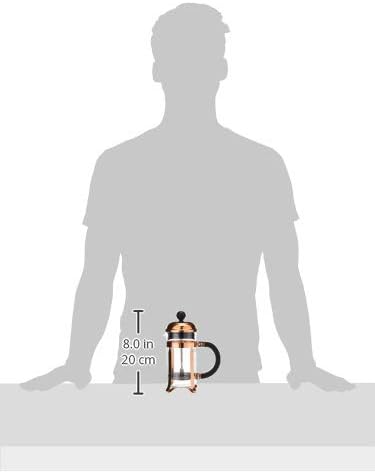 BODUM Chambord 3 Cup French Press Coffee Maker Copper 0.35 l 12 oz