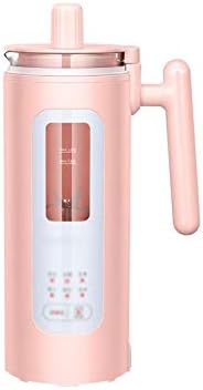 Soymilk Machine Soy Milk Maker Automatic Portable Electric Heating SOYA-Bean Milk Stir Rice Paste Maker Filter-Free 350ml(Black-JoJo's Bizarre Adventure1)