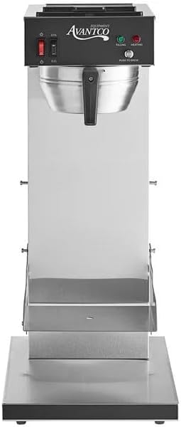 Generic CMAPADJ Automatic Airpot Coffee Maker with Adjustable Shelf - 120V 1450W large Silver