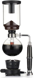 JITEM Cafetera Syphon Coffee Maker Japanese Style Vacuum Glass Siphon Pot Percolators 3-5 Cups Glass Tabletop Siphon Coffee Maker for Coffee or Tea