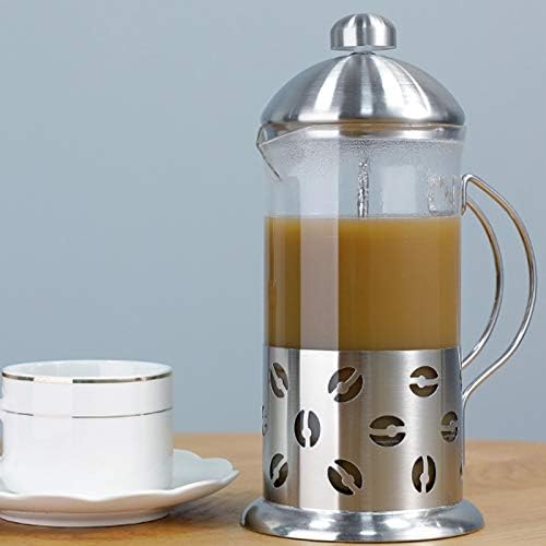 Coffee Press Tea Brewer Pot Coffee Maker Kettle 350Ml Stainless Steel Glass for Drinkware Pots