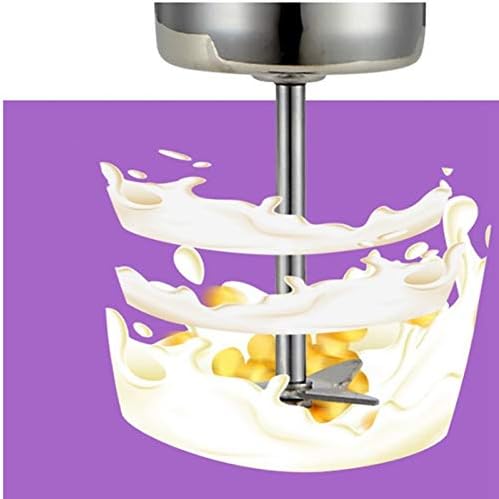 Household Mini Soybean Milk Machine Automation Soymilk Maker Jam Milk Shake Porridge Machine Grain Grinding Juicer(Black)
