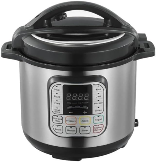 Electric rice cooker multifunctional pressure cooker steaming and stewing machine with a large capacity of 6L suitable for essential small appliances in home kitchens/restaurants
