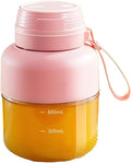 Portable Blender for Shakes and Smoothies 30oz Small Personal Blender with 10 Blades Portable Juicer Blender for Travel Sports Kitchen Pink
