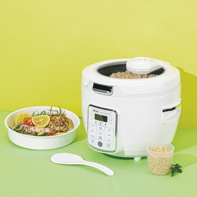 Professional 20-Cup (Cooked) / 4Qt. Digital Rice &amp Grain Multicooker (Renewed)