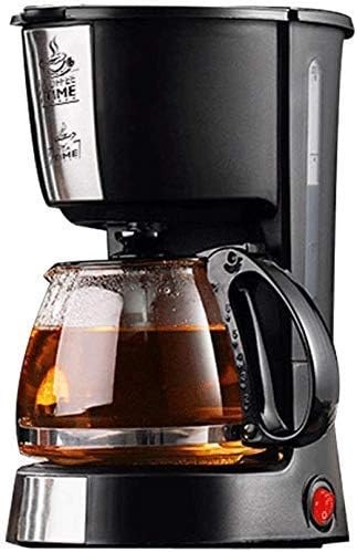 Coffee Machine Coffee MachineCompact Coffee MachineStainless Steel Filter Coffee Maker with 7 Minute Brew TimeReusableWashable FilterndashBlackCompatible with Espresso Cooker